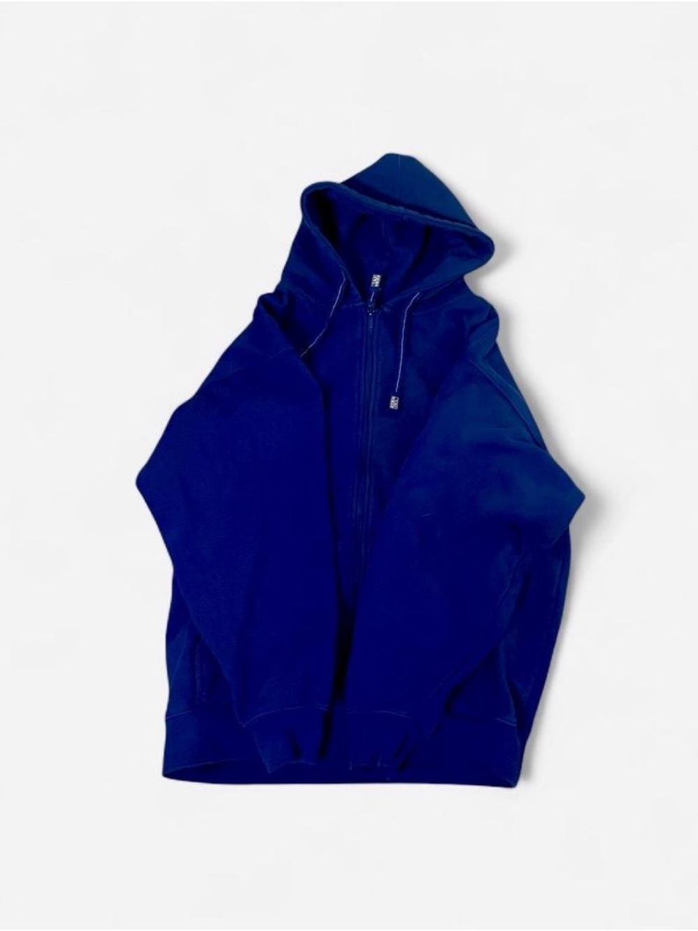 Men's Zip-Up Hoodie - Blue